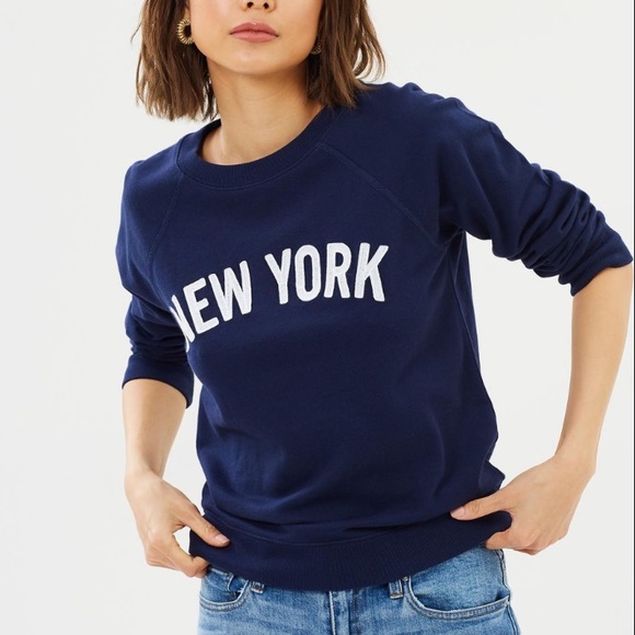 JCREW New York Sweatshirt in Navy
